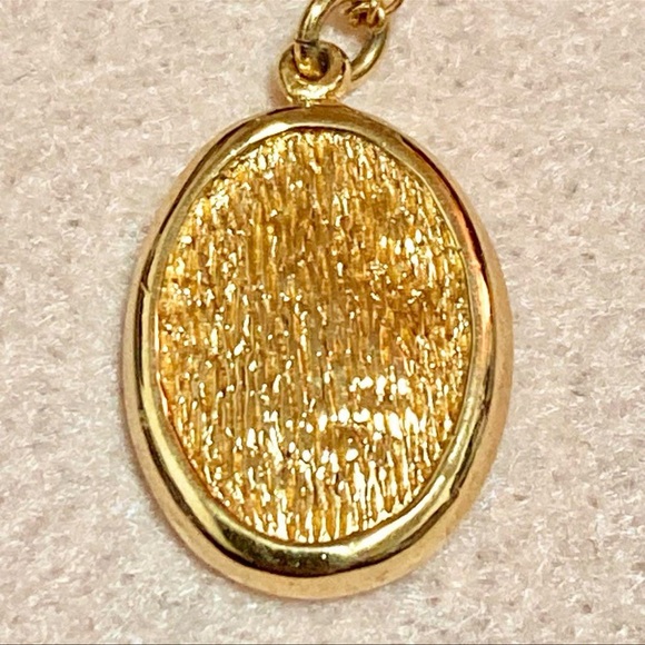 Vintage Dior Necklace Christian Dior necklace rhinestone pendant chain - Picture 7 of 8